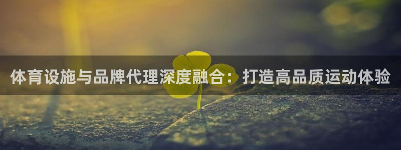 意昂体育4平台注册要钱吗安全吗：体育设施与品牌代理深