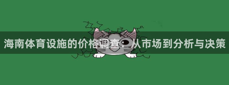 意昂4娱乐平台：海南体育设施的价格调查：从市场到分析