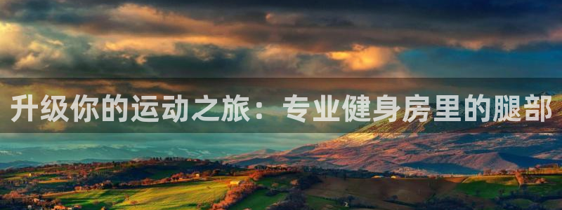 意昂体育4平台注册流程视频：升级你的运动之旅：专业健